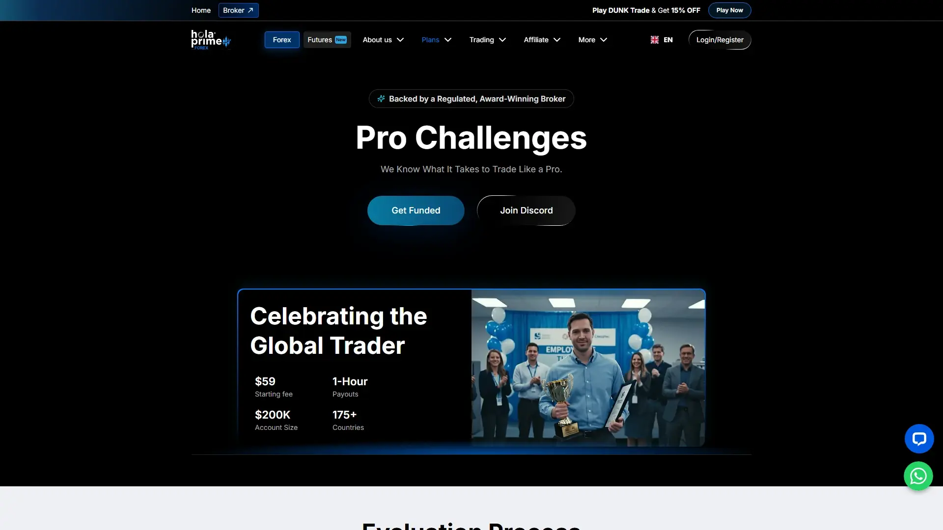 Hola Prime plans page screenshot