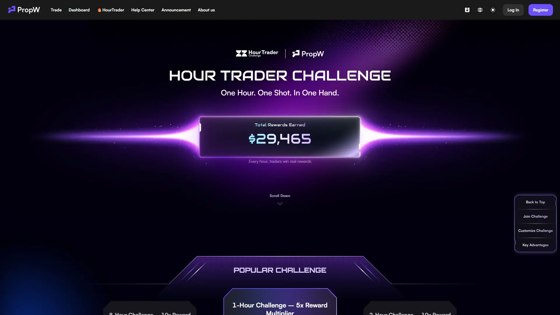 PropW plans page screenshot